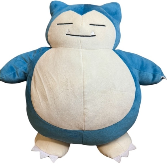 2022 Pokémon Snorlax Plush 16" Stuffed Toy Collector's Item - Picture 1 of 10